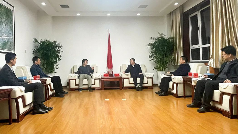隴南市劉永革市長會(huì)見林楊林一行